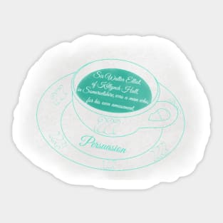 Persuasion Tea Sticker